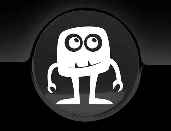 Adorable Monster Fuel Cap Car Sticker