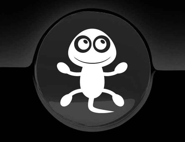 Adorable Lizard Fuel Cap Car Sticker