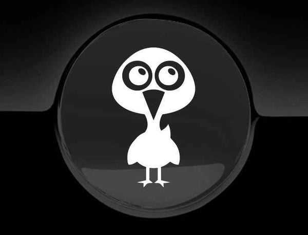 Adorable Goose Fuel Cap Car Sticker