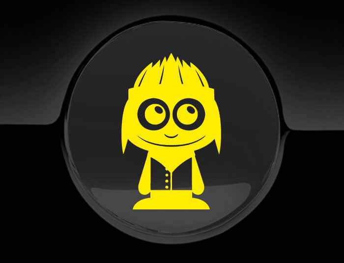 Adorable Chief Fuel Cap Car Sticker