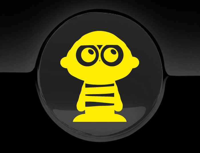 Adorable Mummy Fuel Cap Car Sticker