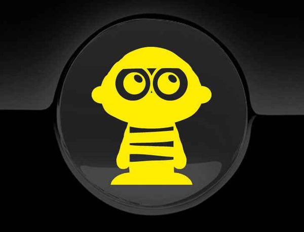Adorable Mummy Fuel Cap Car Sticker