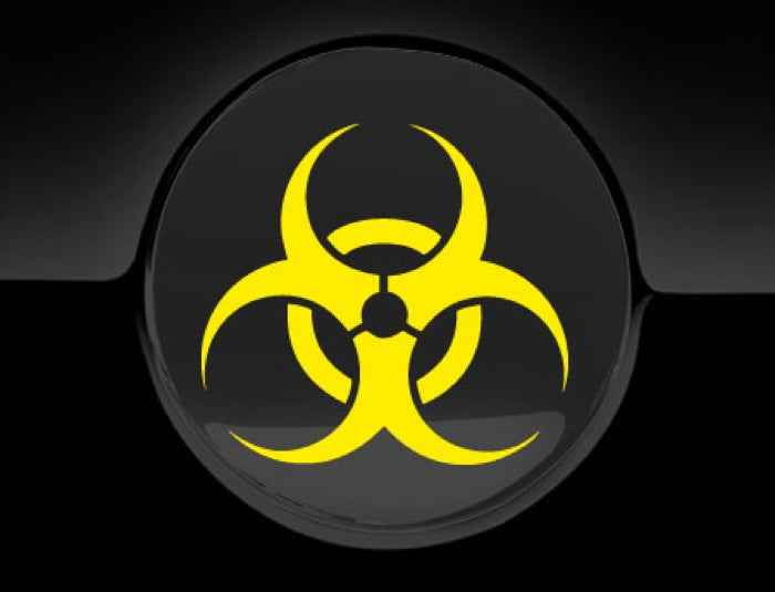 Biohazard Fuel Cap Cover Car Sticker