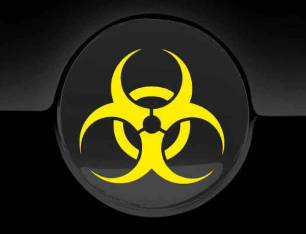 Biohazard Fuel Cap Cover Car Sticker