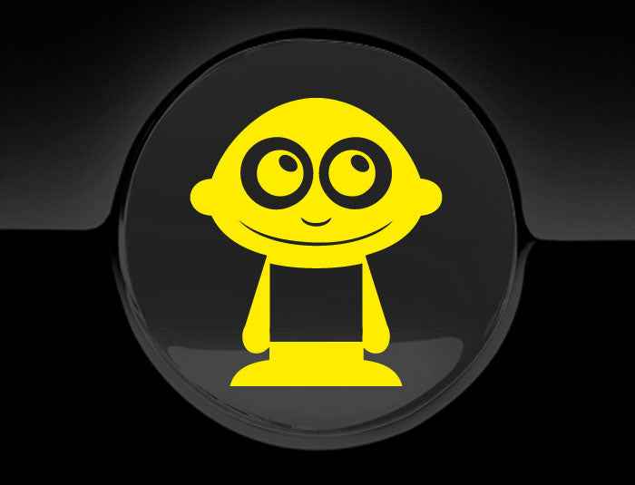 Adorable Boy Fuel Cap Car Sticker
