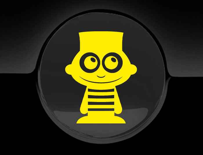 Adorable Prisoner Fuel Cap Car Sticker