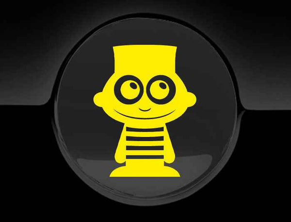 Adorable Prisoner Fuel Cap Car Sticker