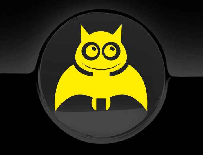 Adorable Bat Fuel Cap Car Sticker
