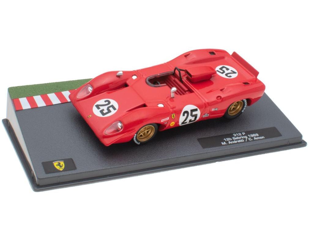 Ferrari 312 P - 12H Sebring 1969 1:43 Scale Diecast Model