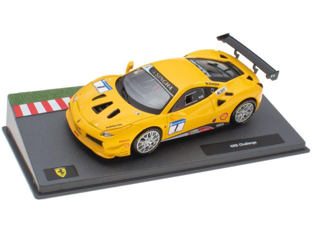 Ferrari 488 Challenge 1:43 Scale Diecast Model