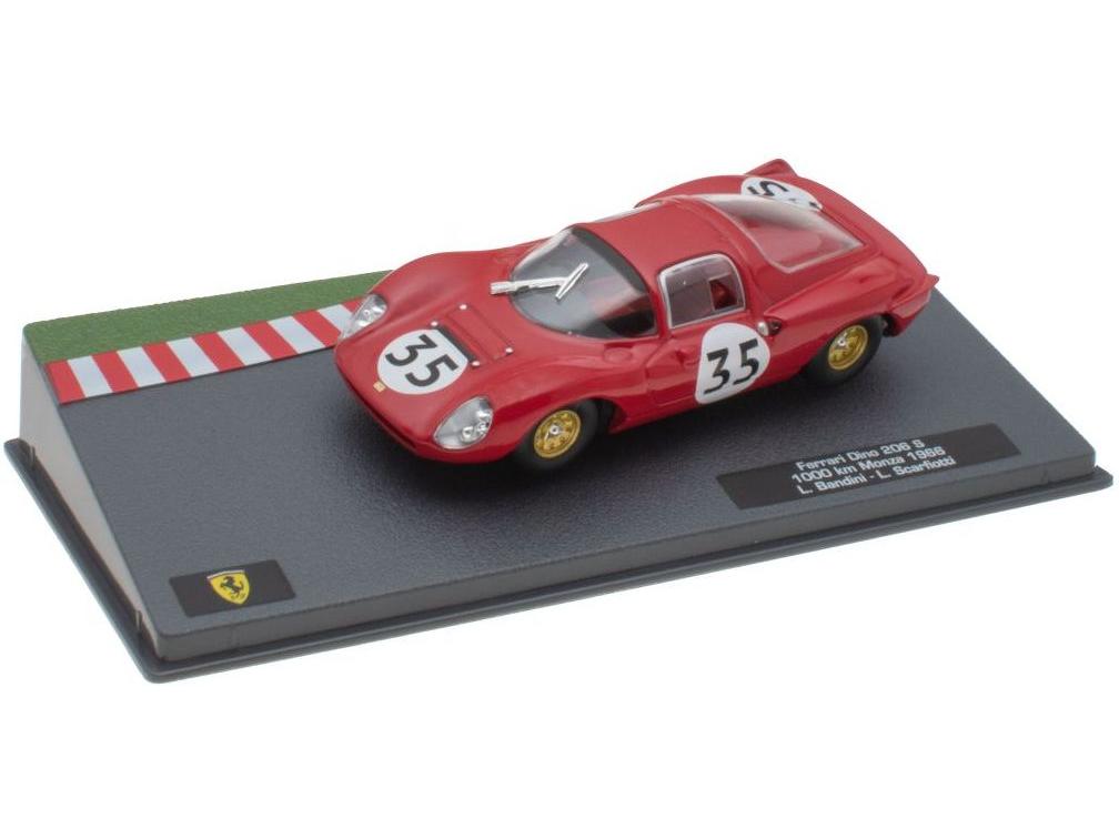 Ferrari Dino 206 1000 Km Monza 1966 1:43 Scale Diecast Model