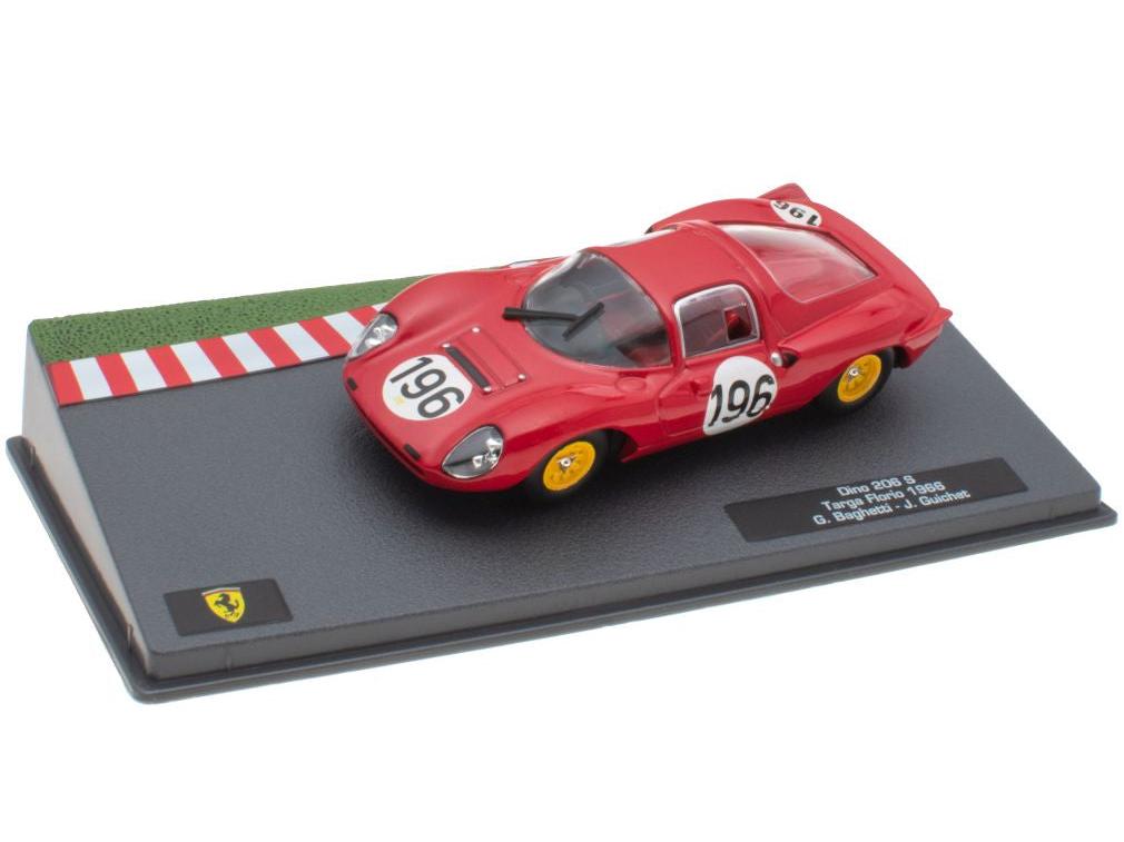 Ferrari Dino 206 S Targa Florio 1966 1:43 Scale Diecast Model