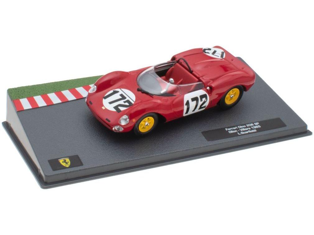 Ferrari Dino 206 SP Ollon-Villars 1965 1:43 Scale Diecast Model