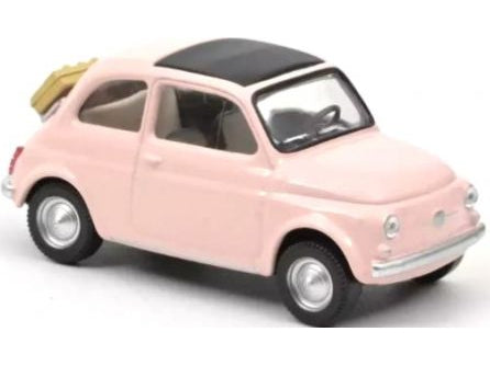 Fiat 500F 1965 light pink - 1:43 Scale