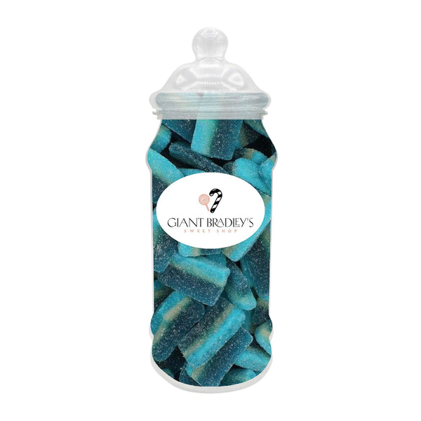 Fizzy Blue Raspberry Slices