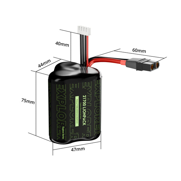 Flywoo Explorer Molicell P45B 21700 4S1P 4500mAh  Lionpack Battery
