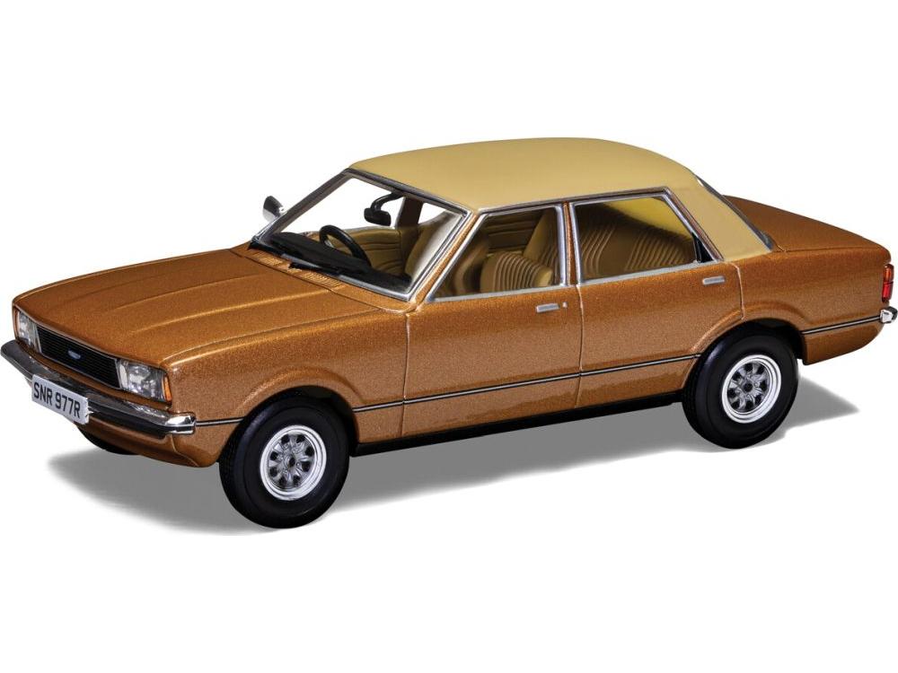 Ford Cortina Mk4 1.6 GL  Arizona Gold 1:43 Scale Corgi Vanguards Diecast Model