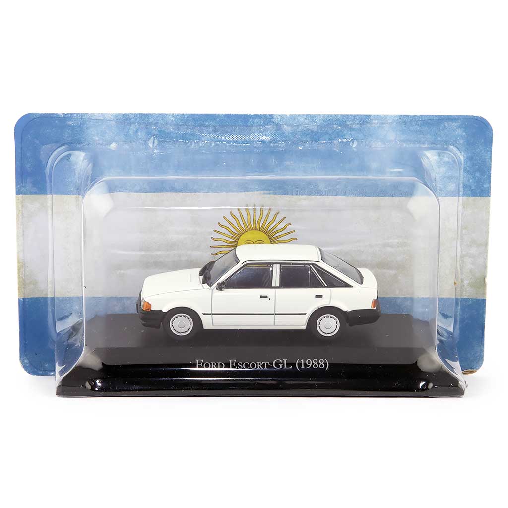 Ford Escort GL 1988 white- 1:43 Scale
