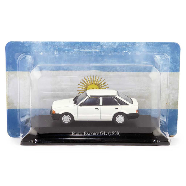 Ford Escort GL 1988 white- 1:43 Scale