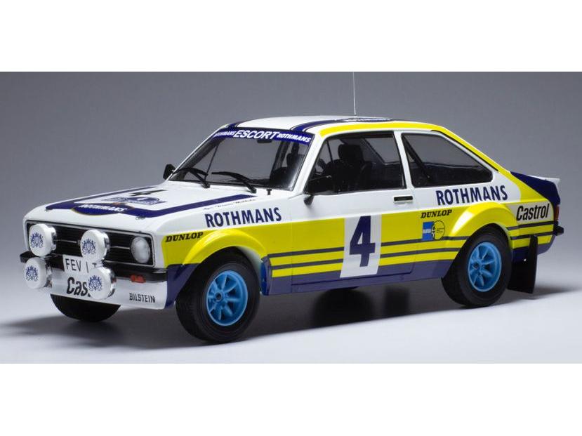 Ford Escort MK II RS 1800 #4 H.Mikkola/A.Hertz Rallye Acropolis 1979 1:18 Scale Diecast Model