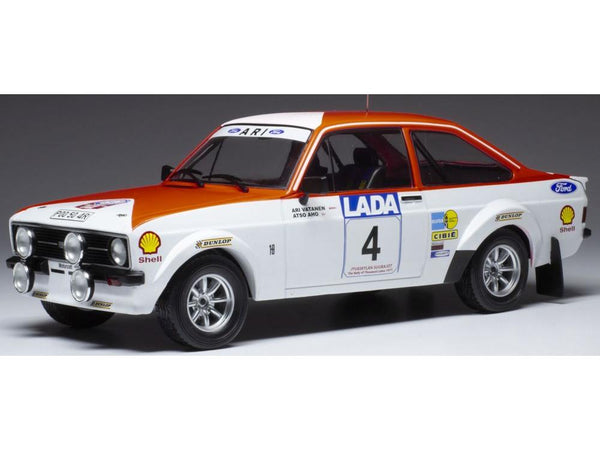 Ford Escort Mk2 RS 1800 #4 A.Vatanen/A.Aho 1000 Lakes Rally 1977 1:18 Scale Diecast Model