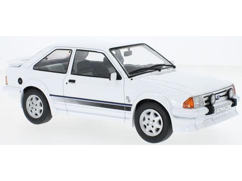 Ford Escort Mk3 RS Turbo 1985 White 1:18 Scale Diecast Model Car Group