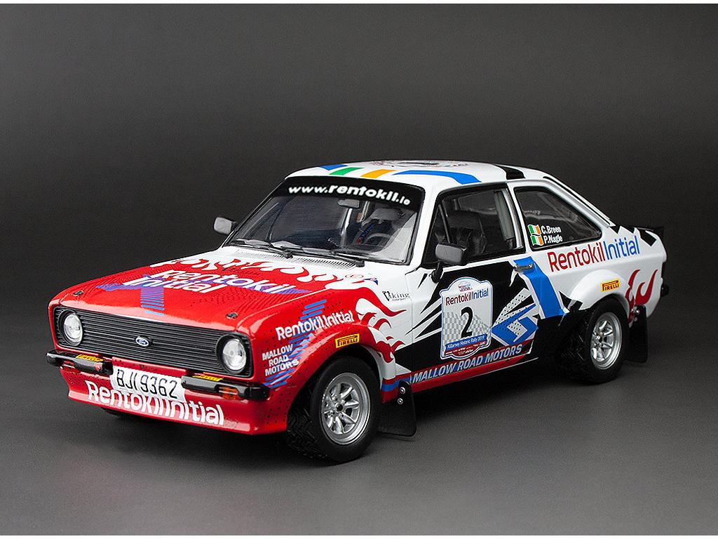 Ford Escort RS1800 #2 Breen Nagle 2nd Rentokil Initial Killarney Historic Rally 2019 1:18 Scale Sun Star Diecast Model