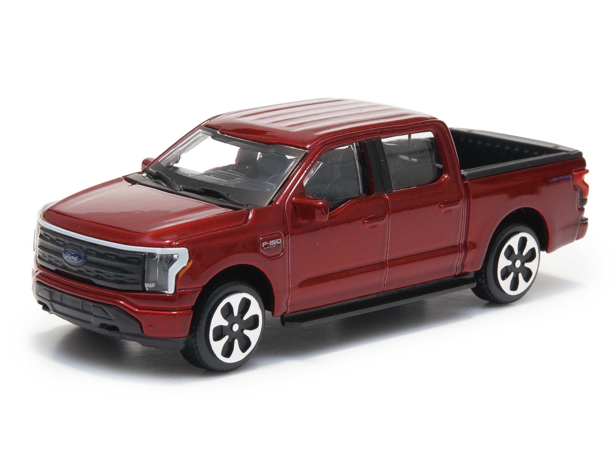 Ford F-150 Lightning 2022 red - 1:43 Scale Toy Pickup