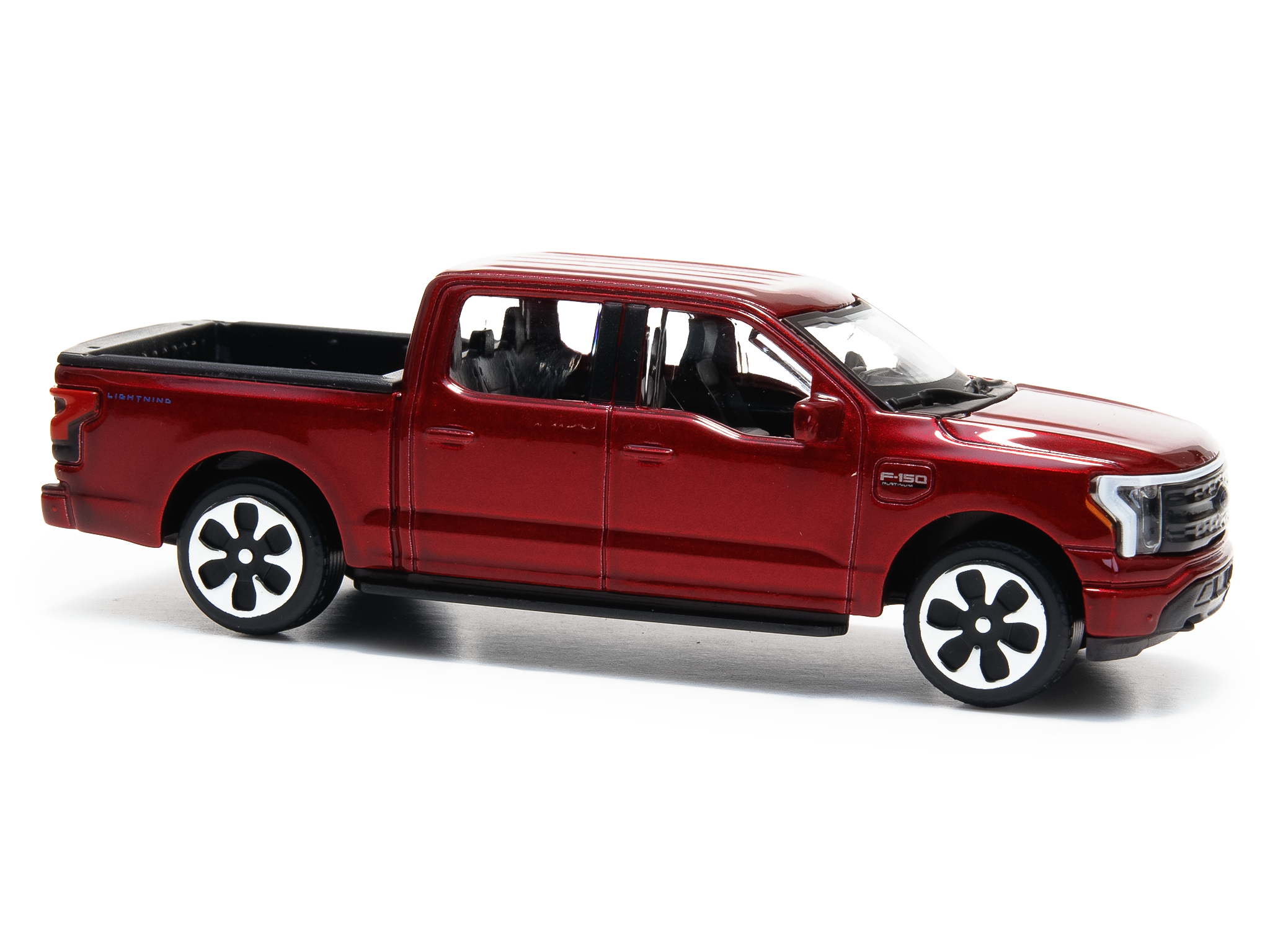 Ford F-150 Lightning 2022 red - 1:43 Scale Toy Pickup