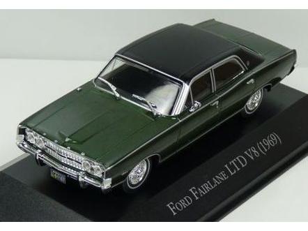 Ford Fairlane Ltd V8 1969 Green (Argentina Spec.) 1:43 Scale Diecast Model