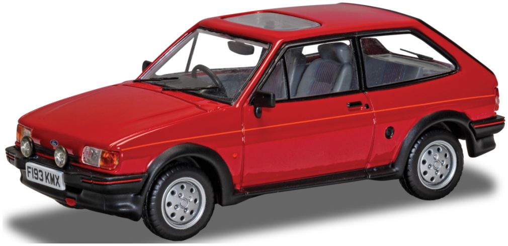 Ford Fiesta Mk2 XR2 Rosso Red 1:43 Scale Corgi Diecast Model