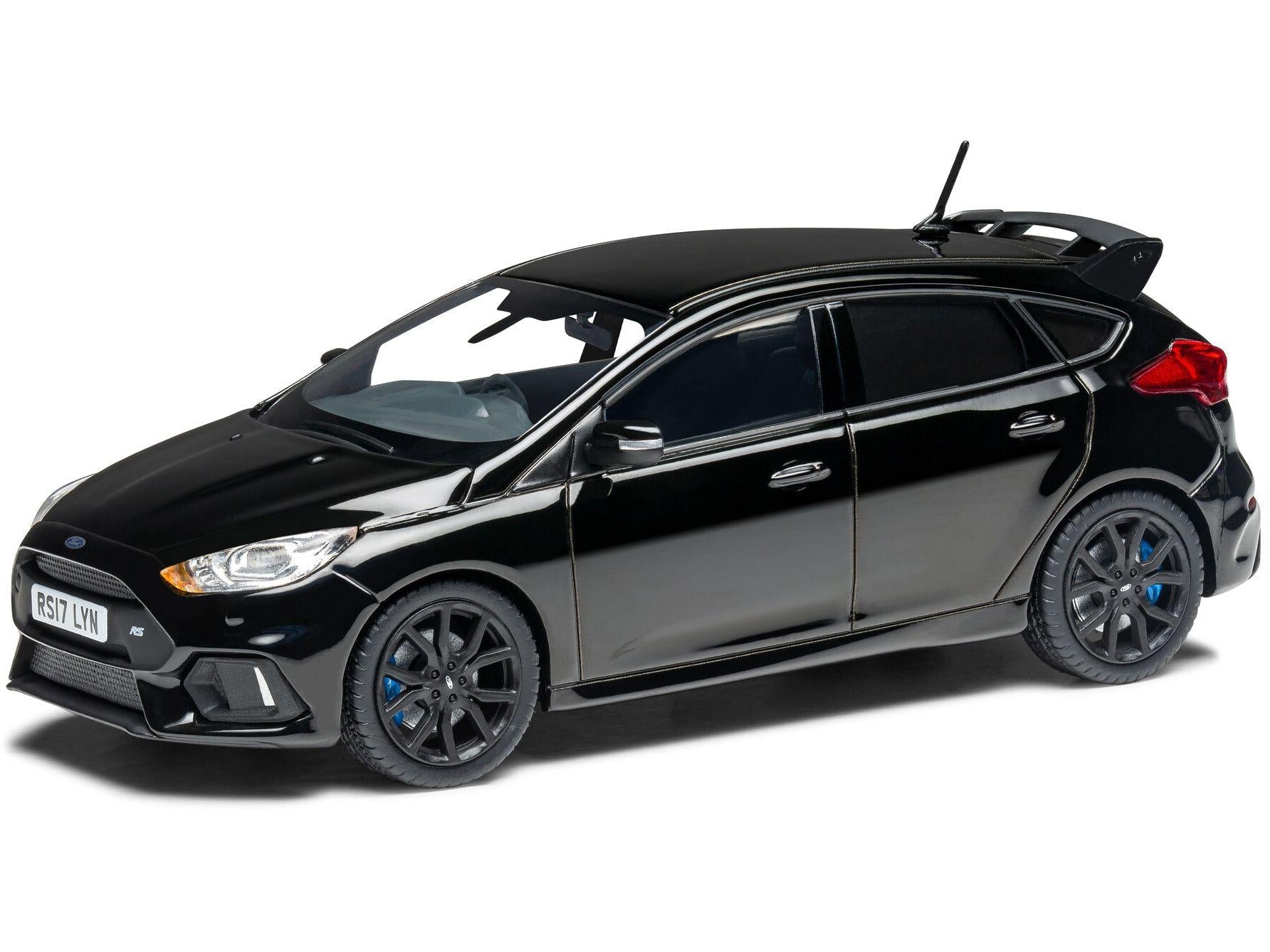 Ford Focus Mk3 RS Shadow Black 1:43 Scale Corgi Vanguards Diecast Model