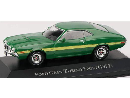 Ford Gran Torino Sport 1972 Green 1:43 Scale Diecast Model