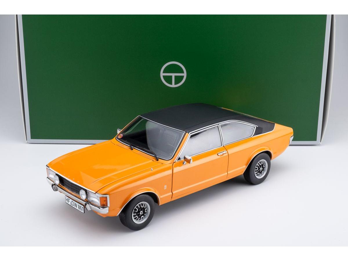 Ford Granada Consul Coupe GT 2.3 - Signal Orange/Black Roof 1:18 Scale Touring Modelcars Diecast