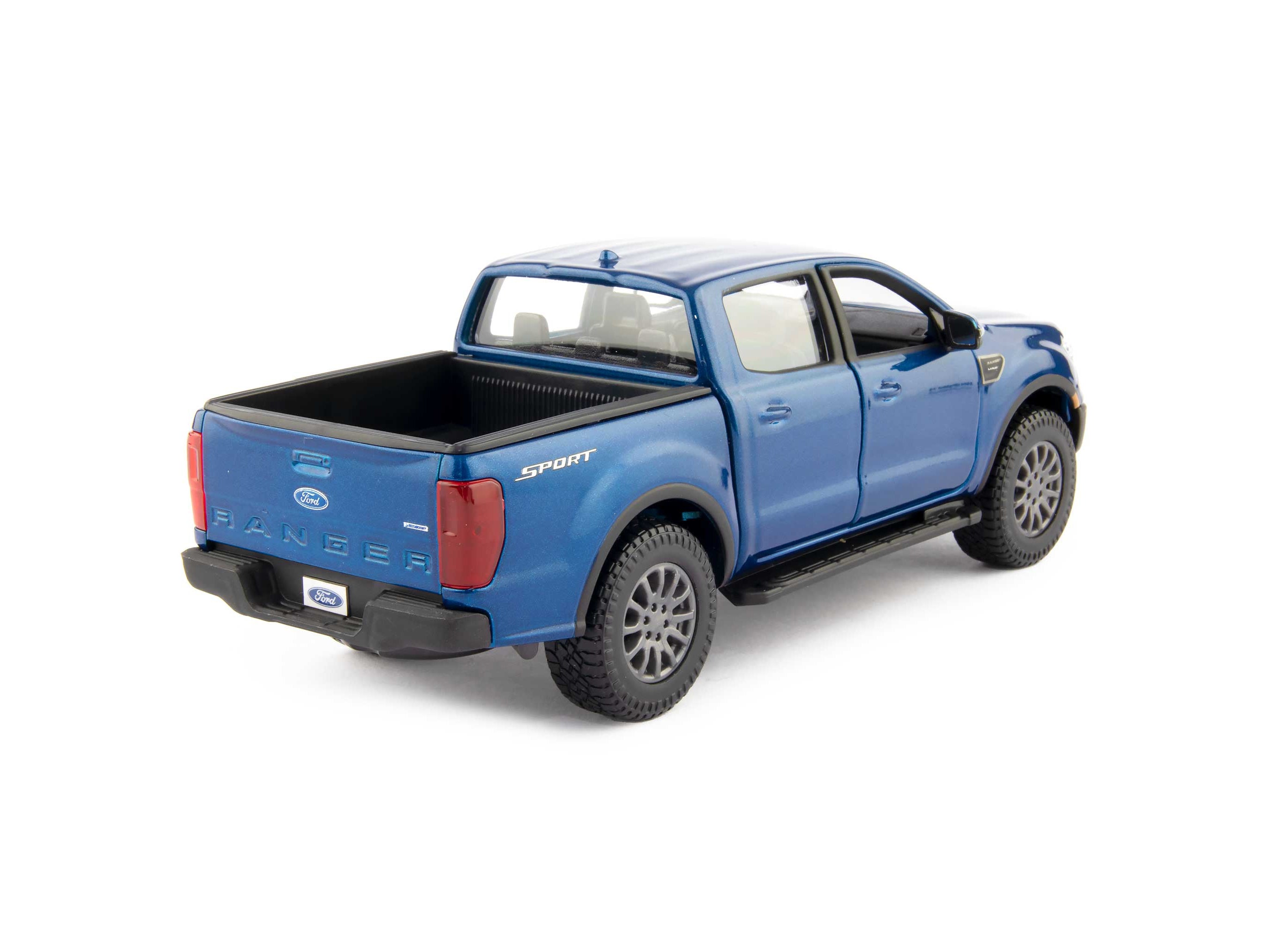 Ford Ranger 2019 blue - 1:27 Scale Model Car