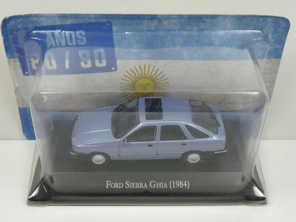 Ford Sierra Ghia 1984 Blue 1:43 Scale Diecast Model