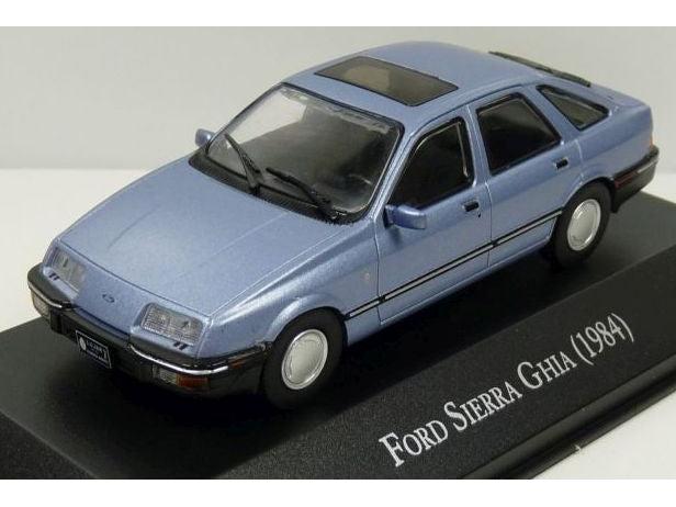 Ford Sierra Ghia 1984 Blue 1:43 Scale Diecast Model