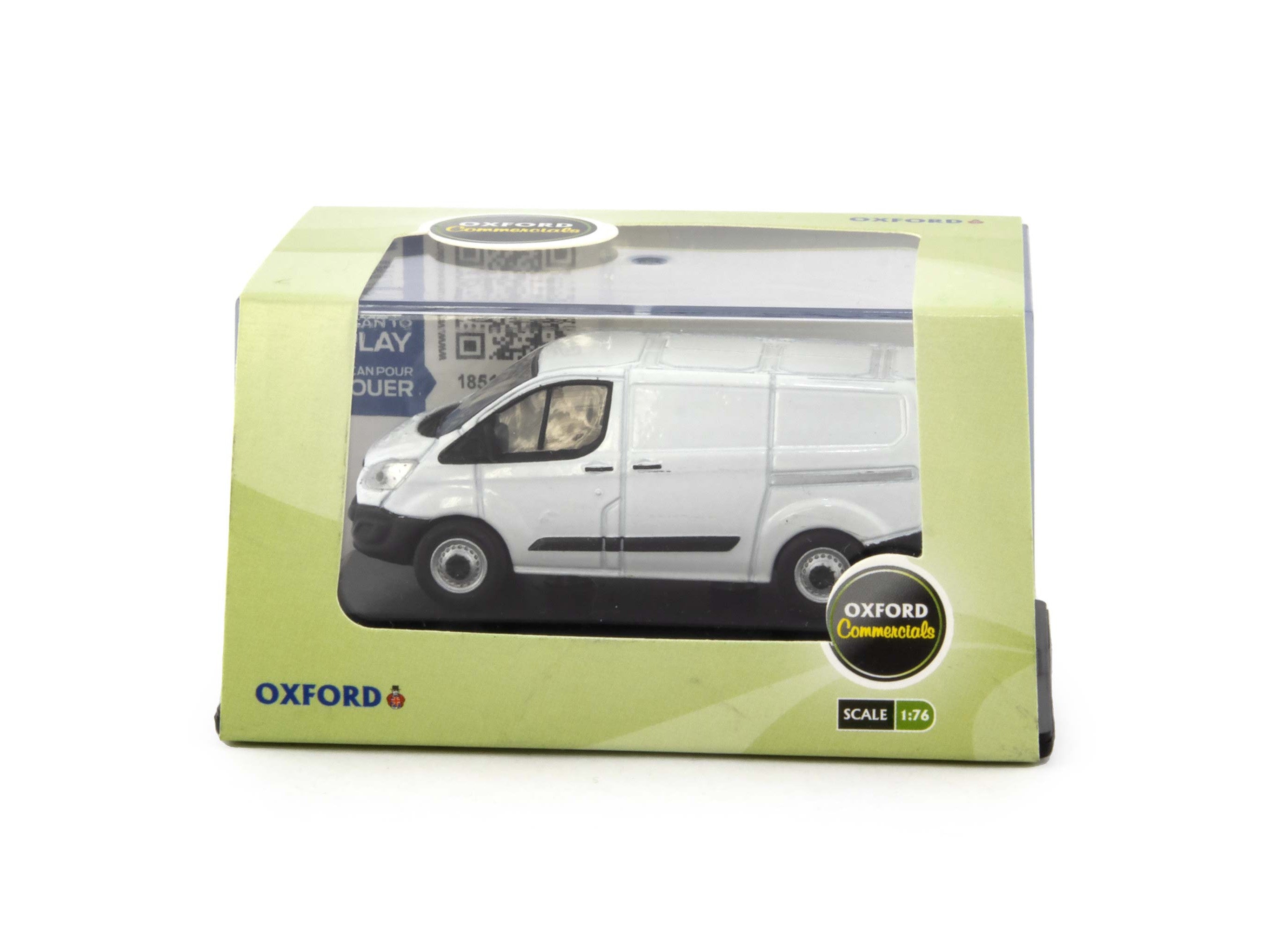 Ford Transit Custom white - 1:76 Scale Model Van