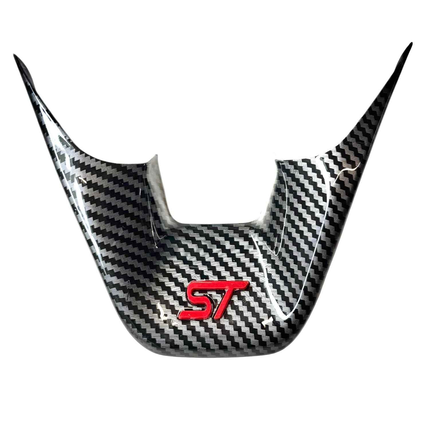 Carbon Fibre Look Steering Wheel Trim for MK4 / MK4.5 Focus – ST Logo | CEUK