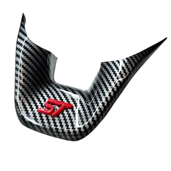 Carbon Fibre Look Steering Wheel Trim for MK4 / MK4.5 Focus – ST Logo | CEUK