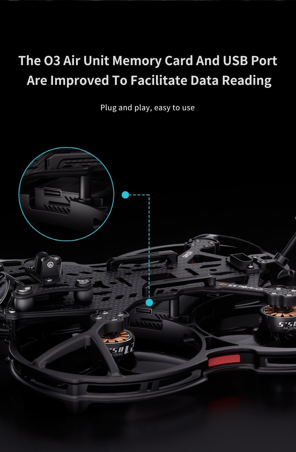 GEPRC CineLog35 V2 Analog FPV Drone (TBS and GPS)