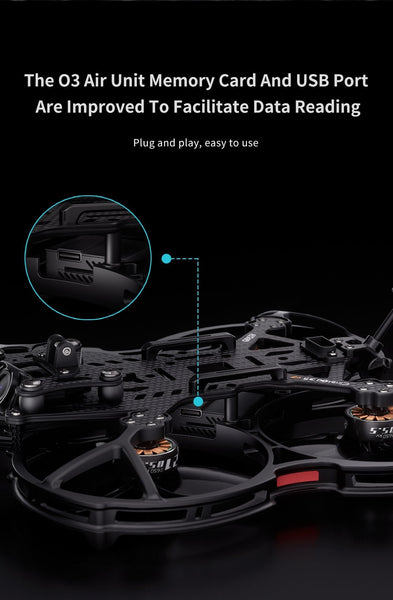 GEPRC CineLog35 V2 Analog FPV Drone (TBS and GPS)