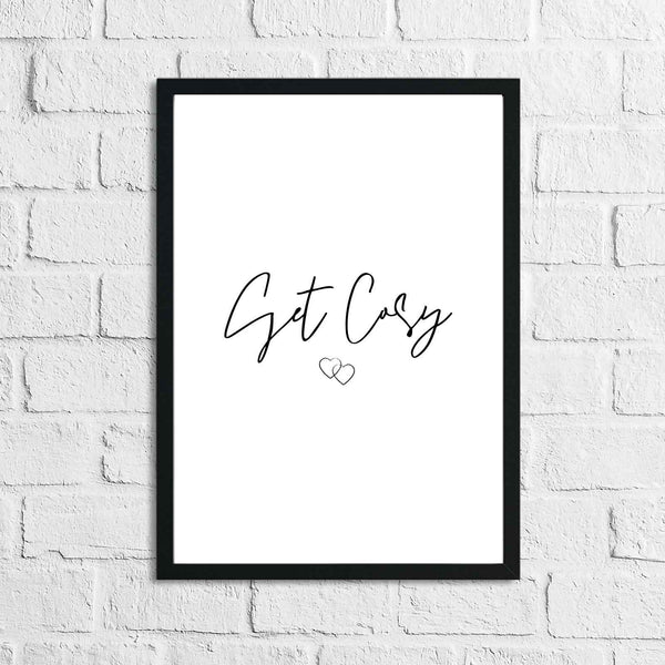 Get Cosy Heart Home Simple Home Wall Decor Print