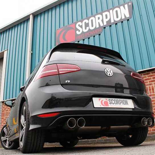 Scorpion Exhausts - MK7 Golf R (Pre Facelift) Cat Back Exhaust (Multiple Options)