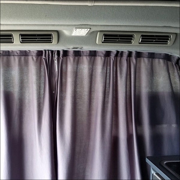For VW T3 Transporter Cab Divider Curtain Kit with Rail Premium Quality - Van-X