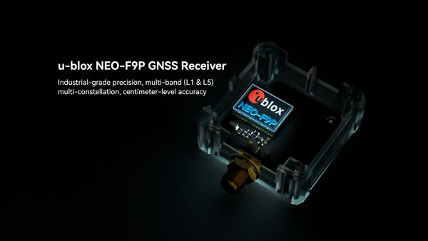 H-RTK NEO-F9P w/ Helical Antenna