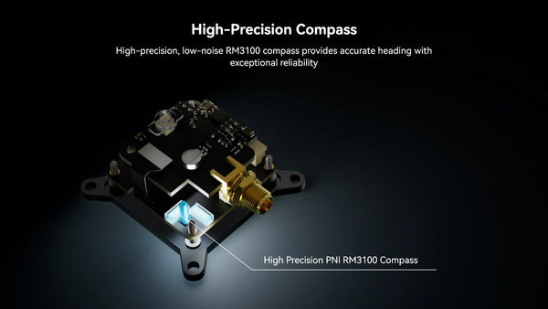 H-RTK NEO-F9P w/ Helical Antenna