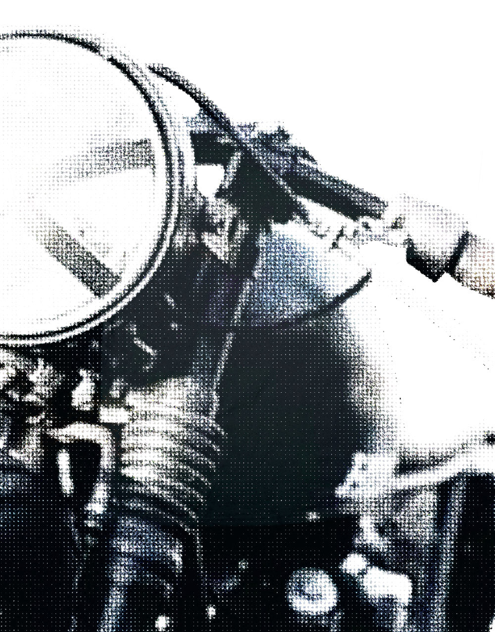 Hotfuel Cafe Racer Halftone T Shirt