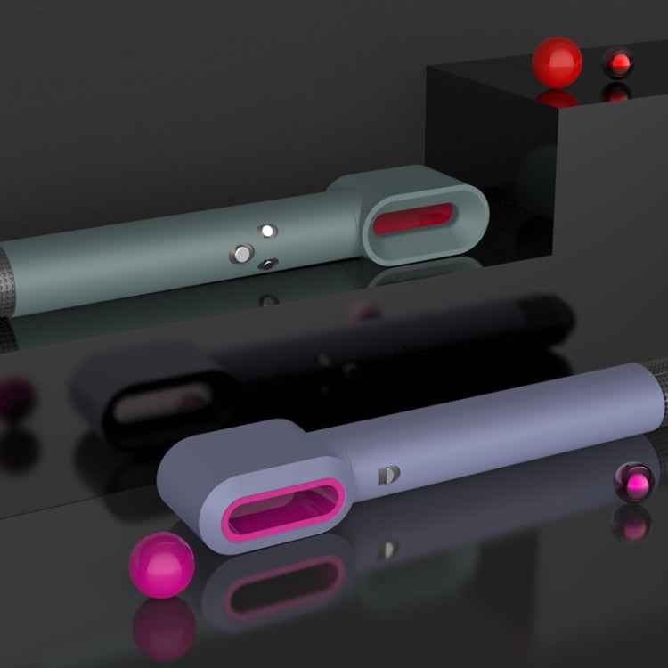 For Dyson Airwrap Hair Modeling Dryer Shockproof Silicone Case (Black)