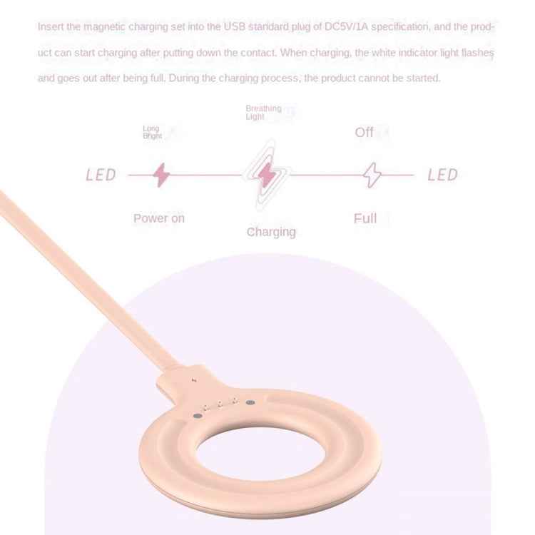 Wireless Charging Outdoor Portable Mini Electric Juicer (Pink)